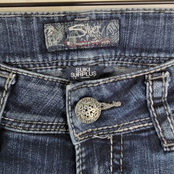 Silver Suki surplus bootcut denim jeans size 29x32 - Picture 3 of 9
